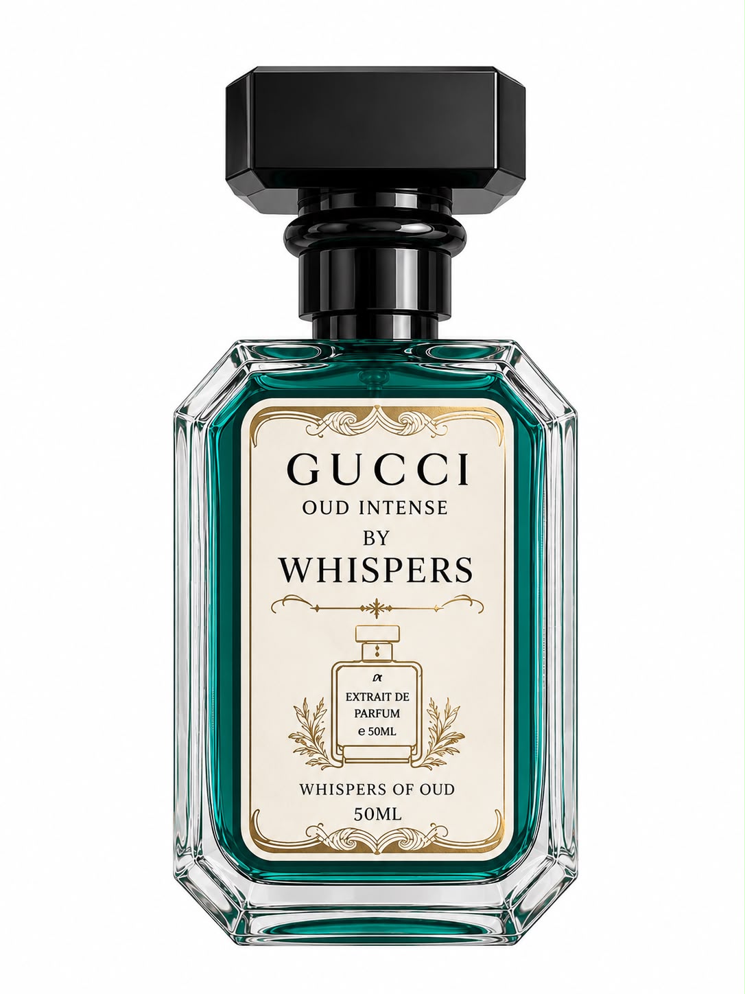 Gucci Oud Intense by Whispers 50ml | Luxury Long Lasting Oud Perfume