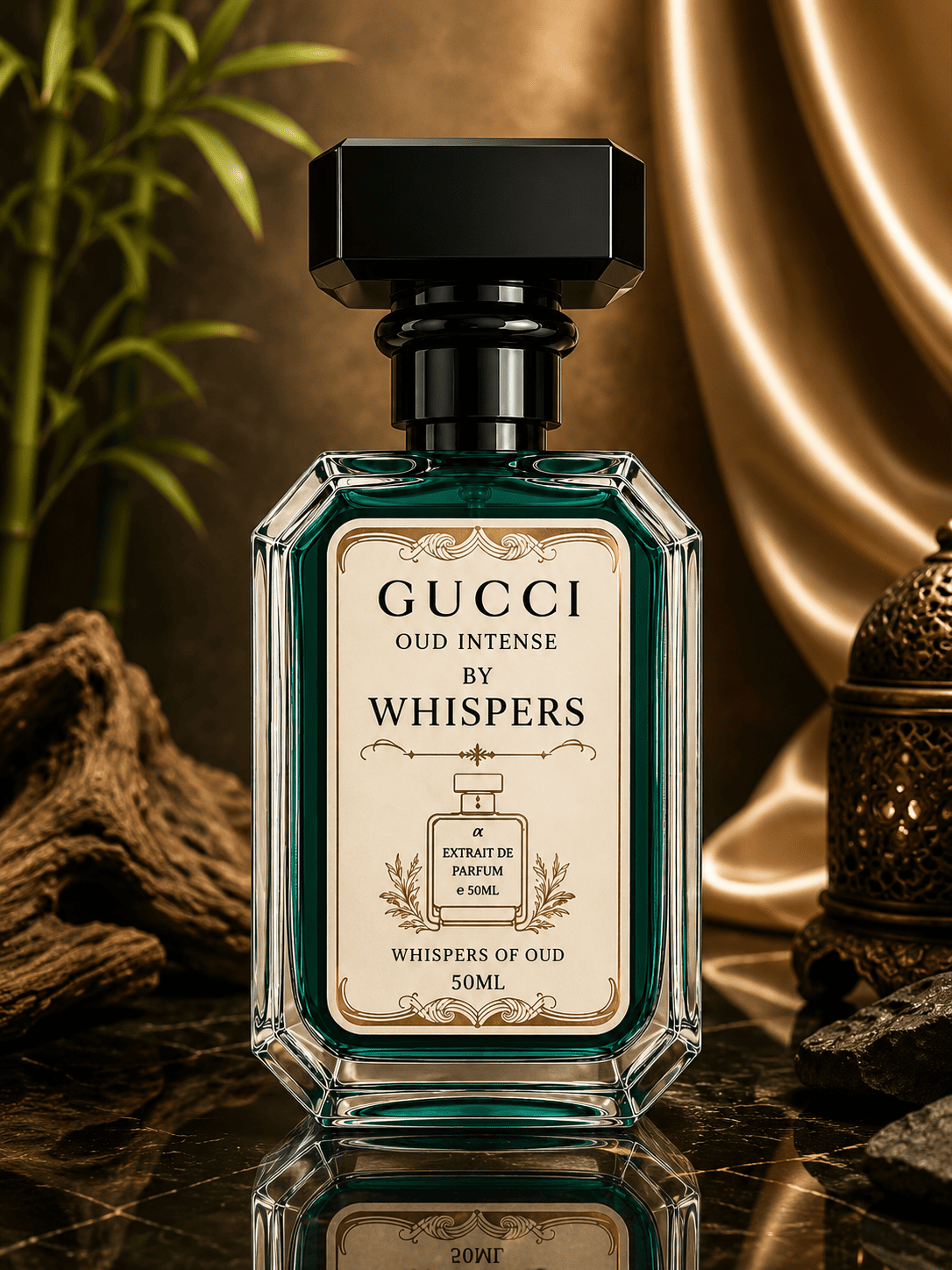 Gucci Oud Intense by Whispers 50ml | Luxury Long Lasting Oud Perfume