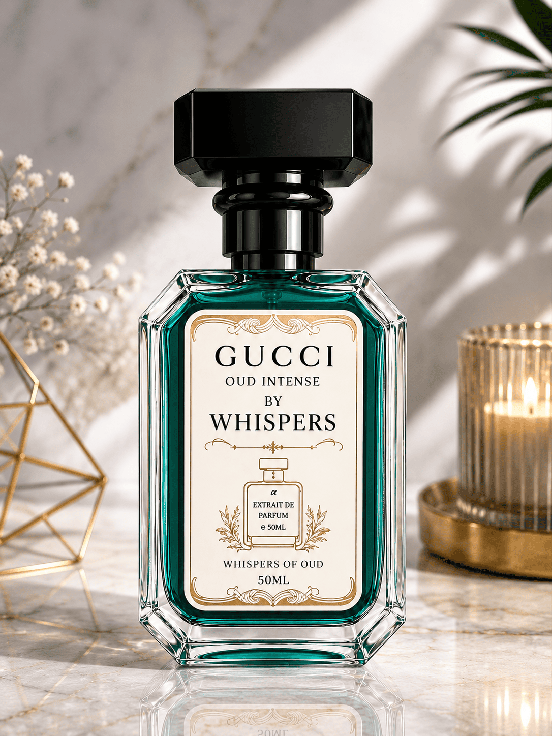 Gucci Oud Intense by Whispers 50ml | Luxury Long Lasting Oud Perfume